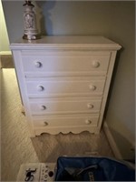 Painted 4 Drawer Chest