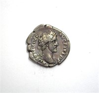 139-AD Antoninus Pius VF AR Denarius