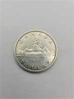 1959 Canada silver dollar