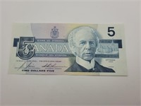 1968 Canada five dollar bill