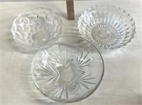 Decorative glass bowls