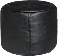 Thgonwid Faux Leather Pouf Cover