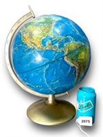 70's Rand McNally World Globe