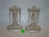 Glass Candlesticks