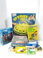 Game lot with vintage puzzle