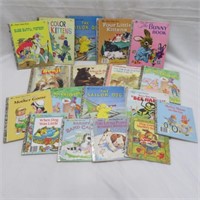 Vintage Little Golden Books - Cats / Dogs/ Bears