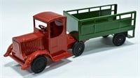 Restored Emmet's Toy Corp. Truck With Trailer