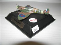 Spitfire MK.VB model plane. Measures 3.5" long.