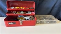 Toolbox and Hardware Organizer with Hardware