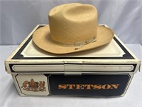 NIB VINTAGE AUTHENTIC STETSON FINELY WOVEN