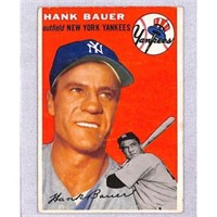 1954 Topps Hank Bauer Higher Grade