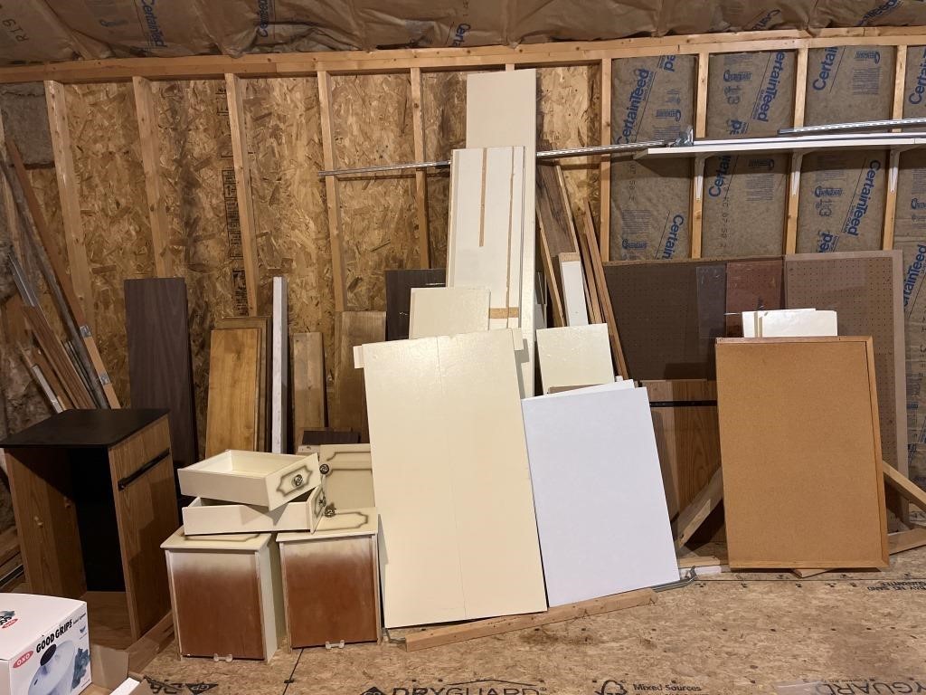 Lot of various pieces of wood