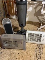 Lot of portable heaters