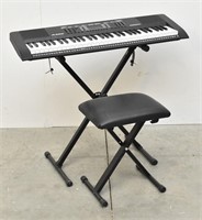 Alesis Harmony 61 Keyboard w/ Stand & Stool