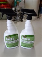 2pc Zep Spirit II 1qt Spray Disinfect Cleaner new