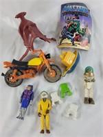 Lot of toys including He-Man accessories