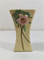 Vintage McCoy Yellow Blossom Time Vase