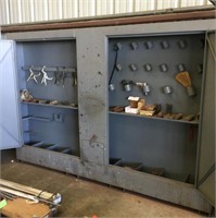 10'L x 7.5'H Steel Riveters Cabinet