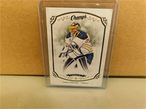 2015/16 Linus Ullmark #178 Champs Rookie Card