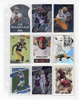 (9) X SPORTS CARDS