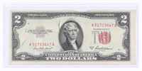 1953 US $2 RED SEAL BANK NOTE