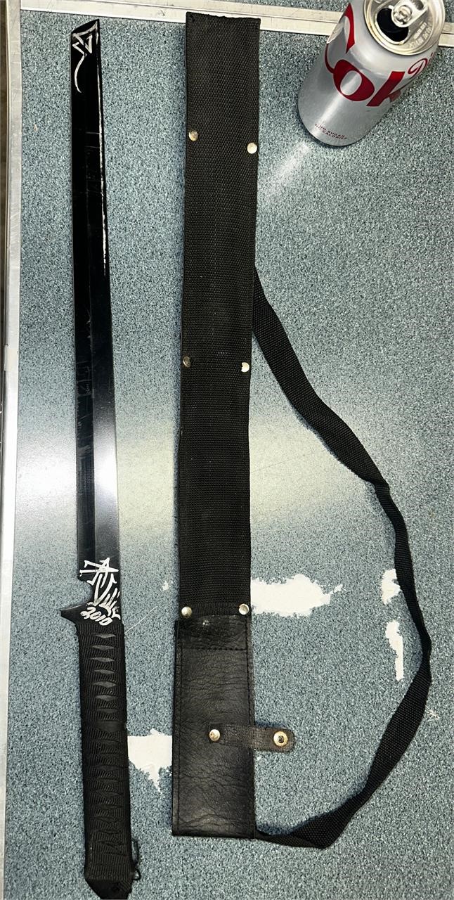 Samurai sword with case