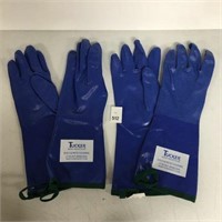 2 PAIRS GLOVES STEAM 14'' BARRIER LARGE