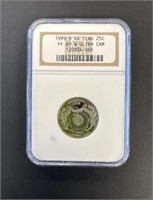 1999S GEORGIA STATE QUART. GRADED PF69 ULTRA CAMEO