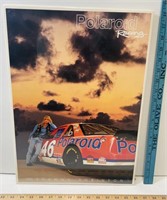Vintage Shawna Robinson Polaroid Racing Print