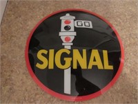 signal gas pump globe lense