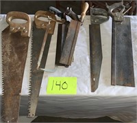 VARIOUS HAND SAWS