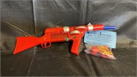 Vintage Marx Crank Gun And 2 Liter Lancher