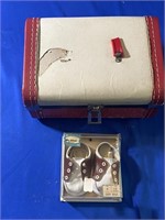 Vintage Case & Baby Shoes