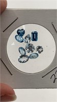 9 Super Genuine Blue Topaz