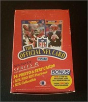 1989 Pro Set football wax box Series II