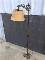 Vintage metal lamp, 61” tall. Not working