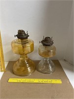 Oil Lamps 2 No Hurricanes