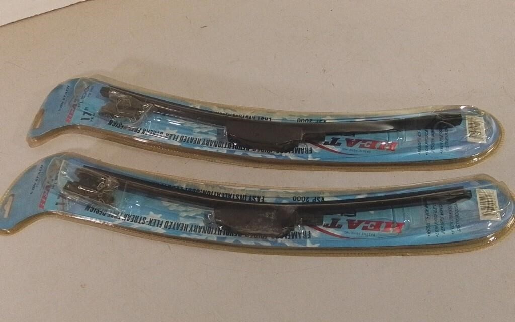 Two Unused 17" Windshield Wipers