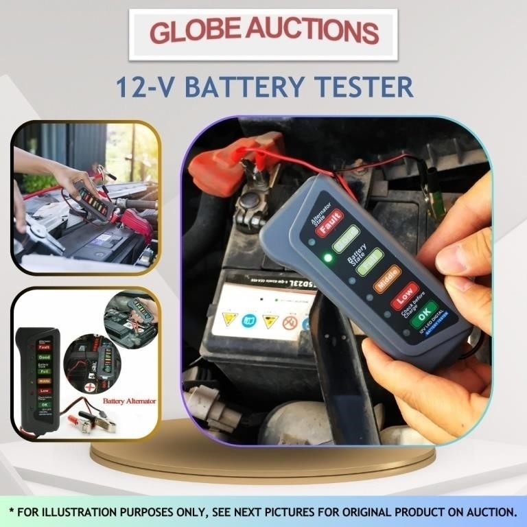 12-V BATTERY TESTER