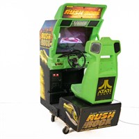 Atari Rush the Rock Sit Down Driver Arcade Game