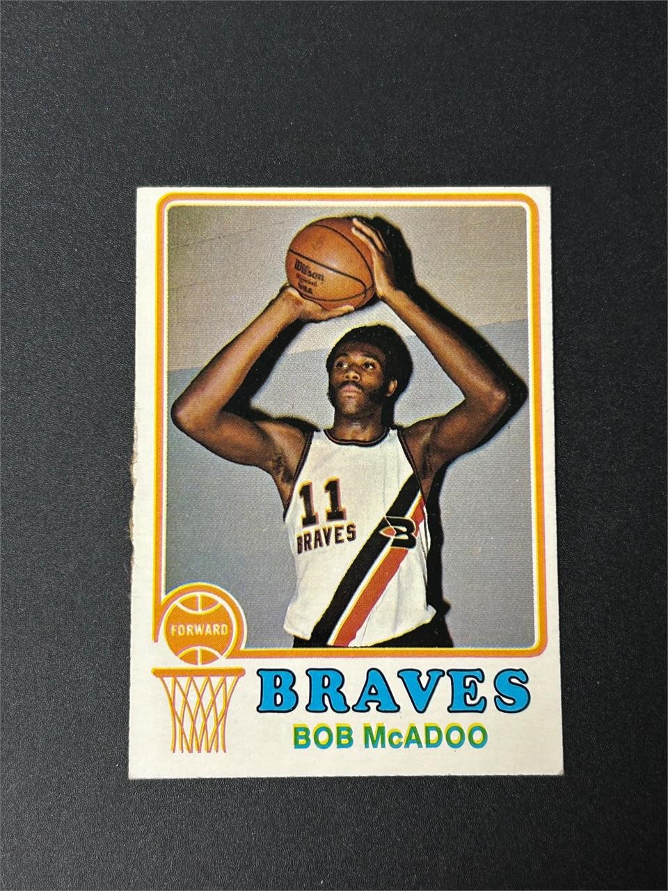 1973 Topps Bob McAdoo Rookie Card #135