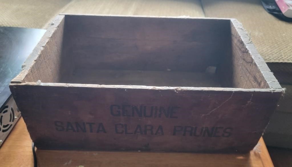 Wooden Prune Crate