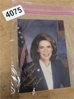 SIGNED KATHERINE HARRIS PICTURE