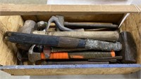 Toolbox w/ Misc. Hammers