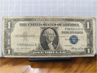 Silver certificate 1935 $1 banknote