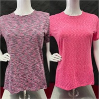 Set of Women’s Athletic Compression Shirts XL