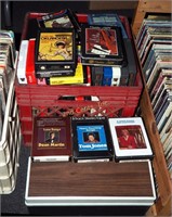 Vintage Large Lot 8 Track Stereo Tape Cassettes