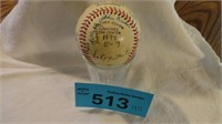 1977 Belleville WI Signed Baseball