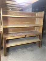 Large plywood shelf
