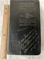 Automotive Blue Book Vol 1, 1924